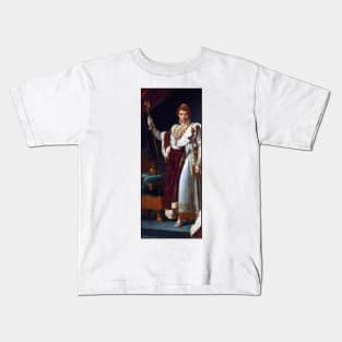 Portrait of Emperor Napoleon by François Gérard Kids T-Shirt